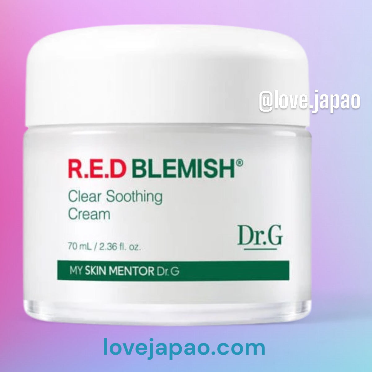 Creme Calmante R.E.D Blemish Clear 50ml - Dr.G – LoveJapao