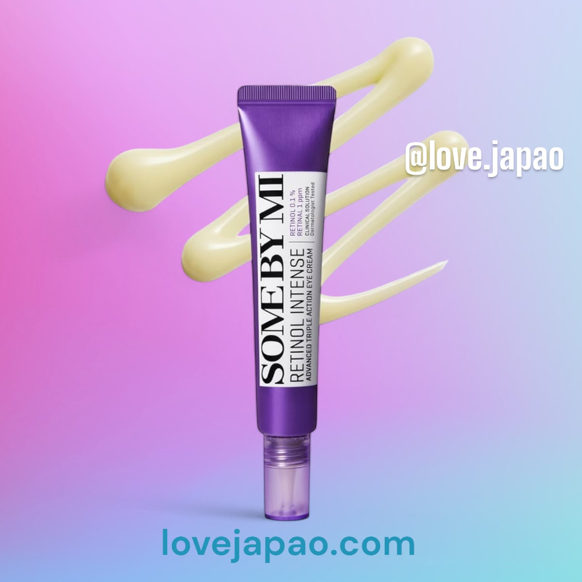 SOME BY MI Retinol Intensive Advanced Triple Action Eye Cream, (30 ml), Área dos Olhos, Rugas