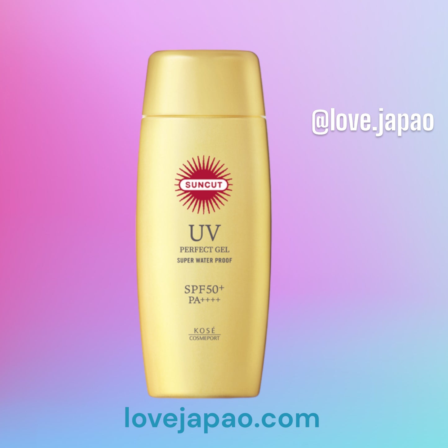 Kose SUNCUT UV Perfect gel 80g super water proof