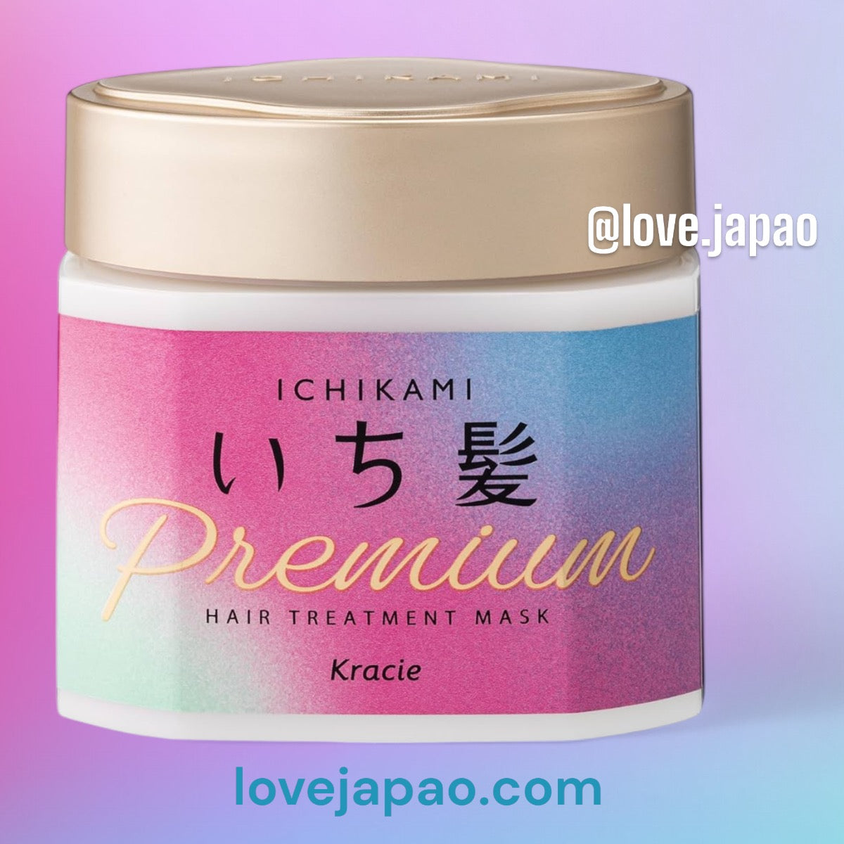 ICHIKAMI Premium Wrapping Mask 200 g - máscara capilar