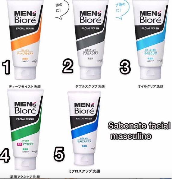 Biore Jabón Facial Hombre 130g