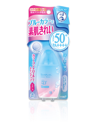 Mentholatum Sunplay Acqua limpida Crema solare SPF50 controllo colore 30g