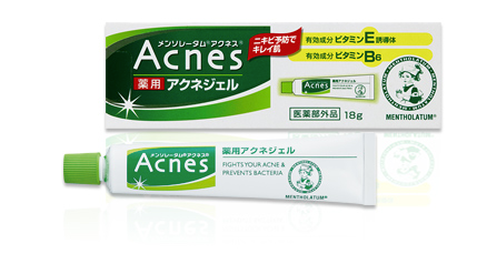 Mentholatum acnes gel 18g Unguento essiccante per brufoli