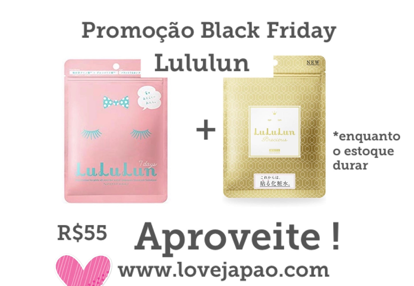 Kit promozionale per il Black Friday di Lululun