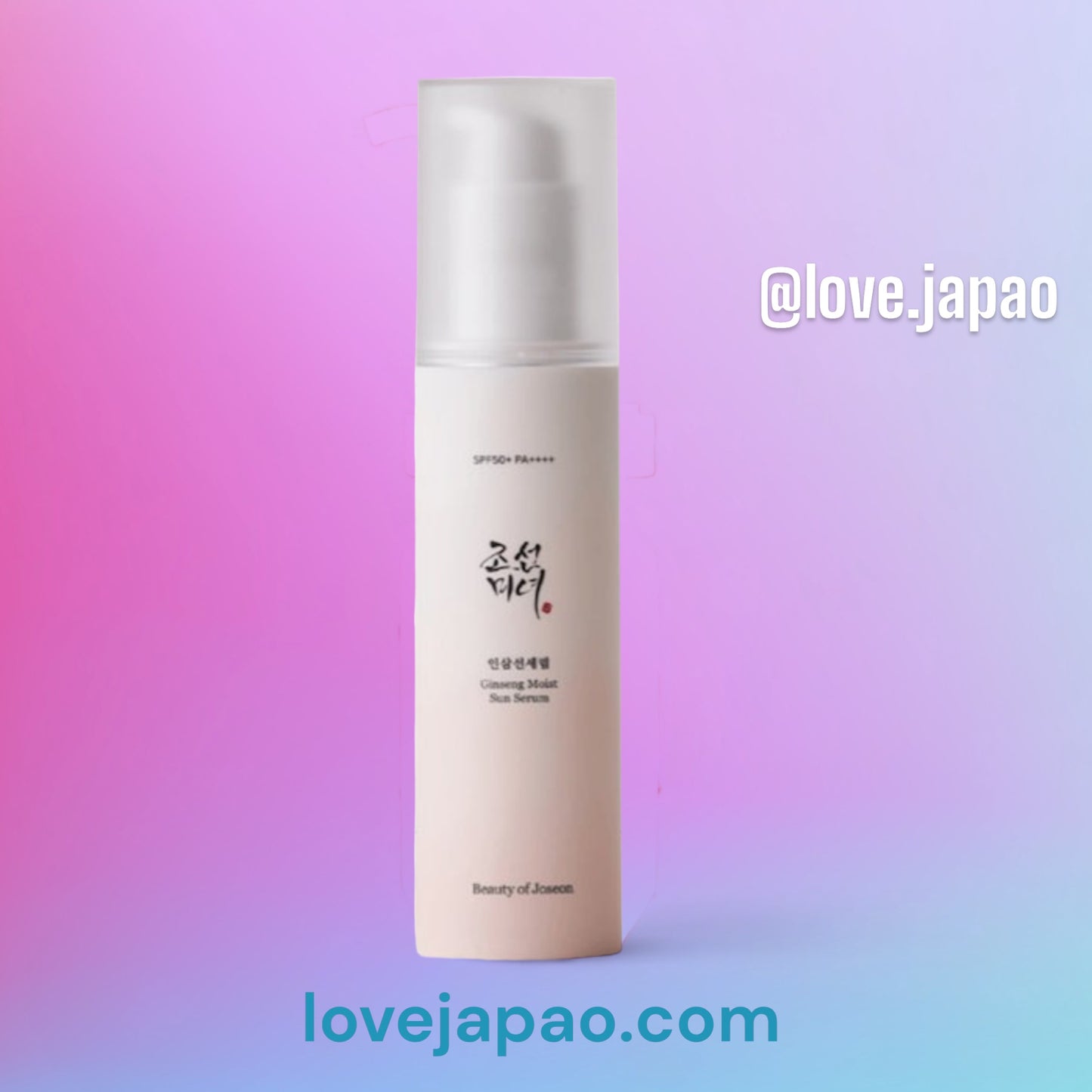 Siero solare umido al ginseng (SPF 50+ PA++++)50 ml