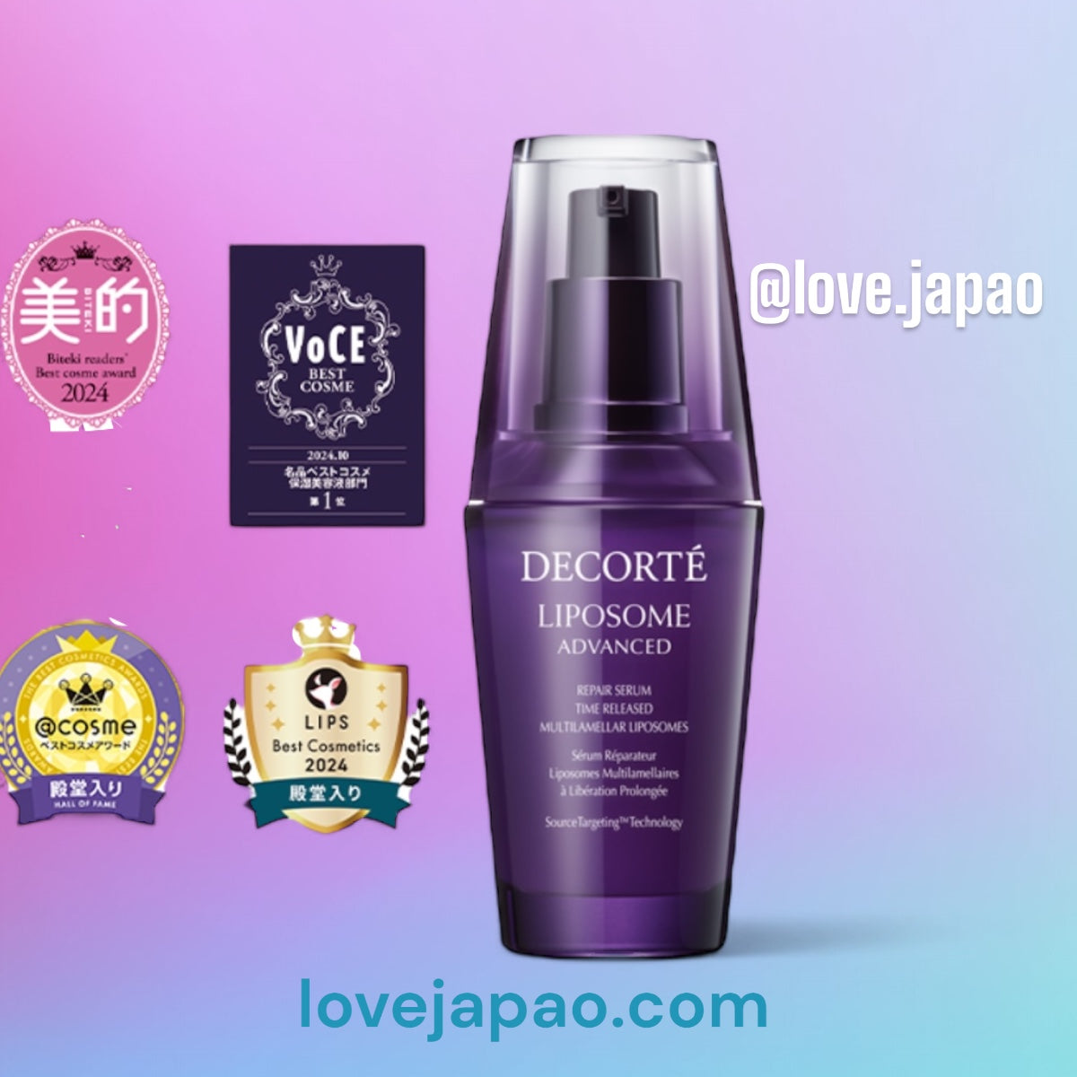 Decorté Advanced Liposome Soro de Reparo Avançado Lipossom 75 ml