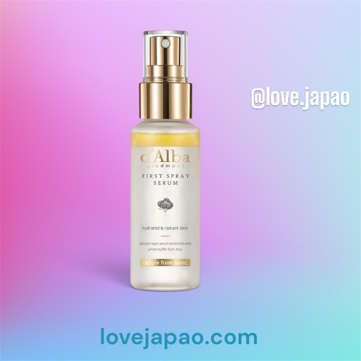d’Alba White Truffle First Spray Serum – 100ml