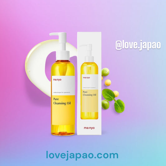 Óleo de Limpeza Puro Manyo Factory 200ml/99,9% Ingredientes Naturais e Amigáveis à Pele