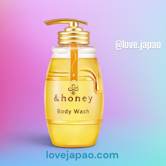 Kit &honey Deep Moist Gel Body Wash – Sabonete Corporal Japonês 500mL