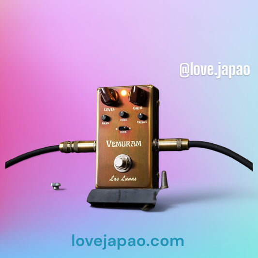 VEMURAM Las Lunas Premium Distortion Pedal/ Pedais para guitarra elétrica