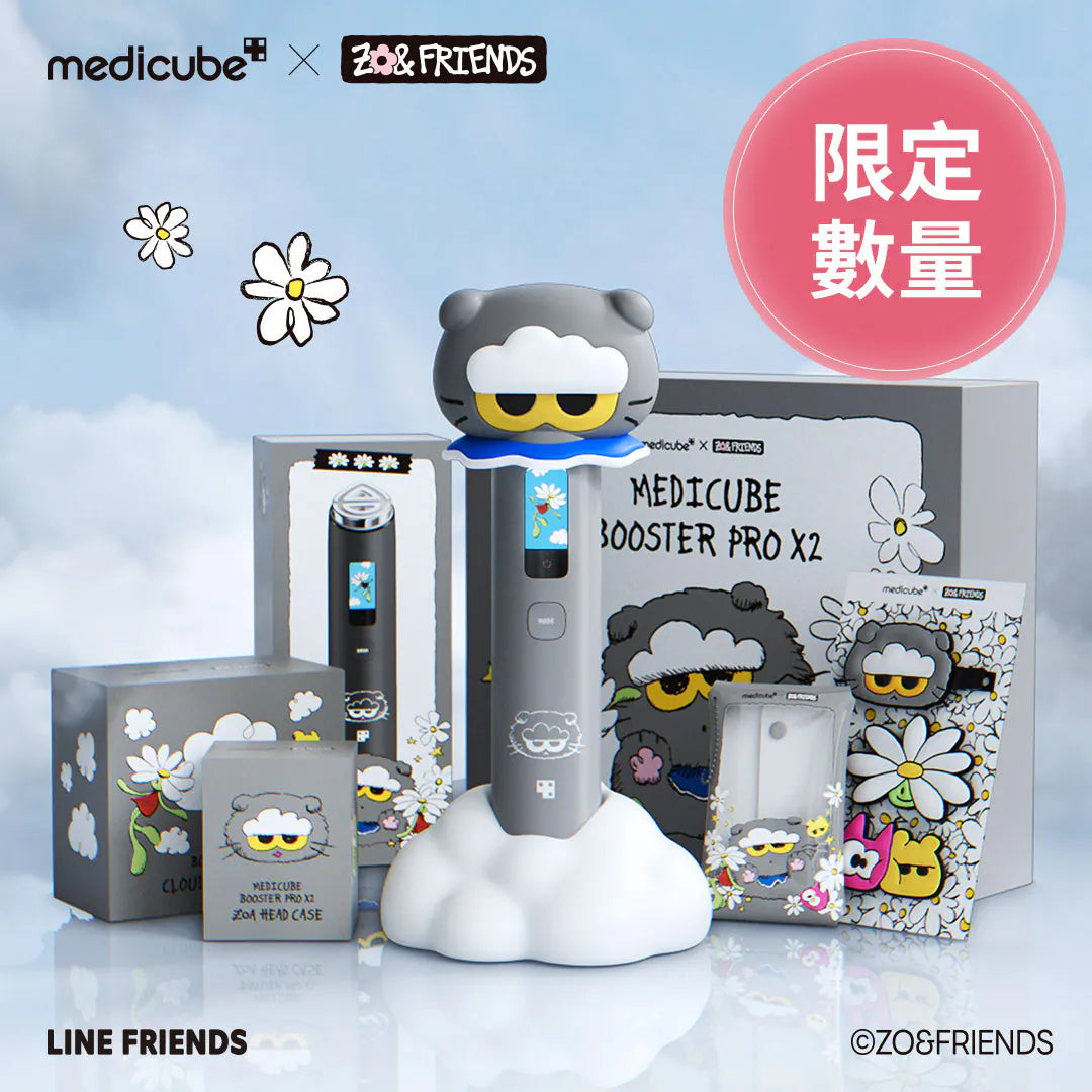 Medicube AGE-R Booster Pro X2 × ZO&FRIENDS Limited Edition – Aparelho Facial 7 em 1