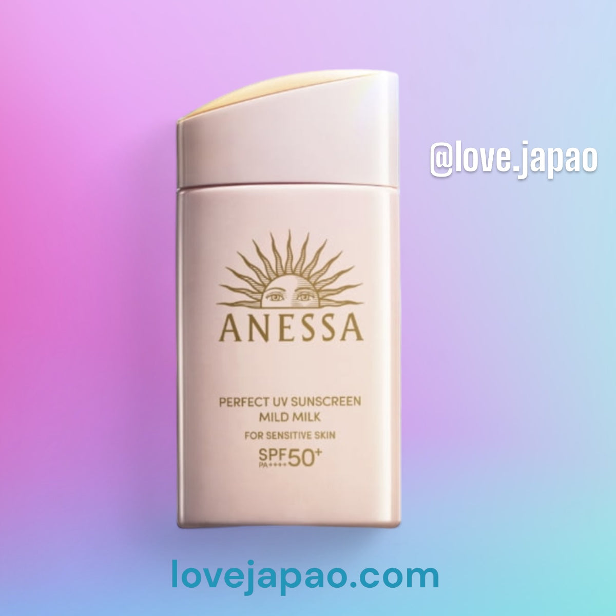 Shiseido Anessa Mild - para pele sensíveis