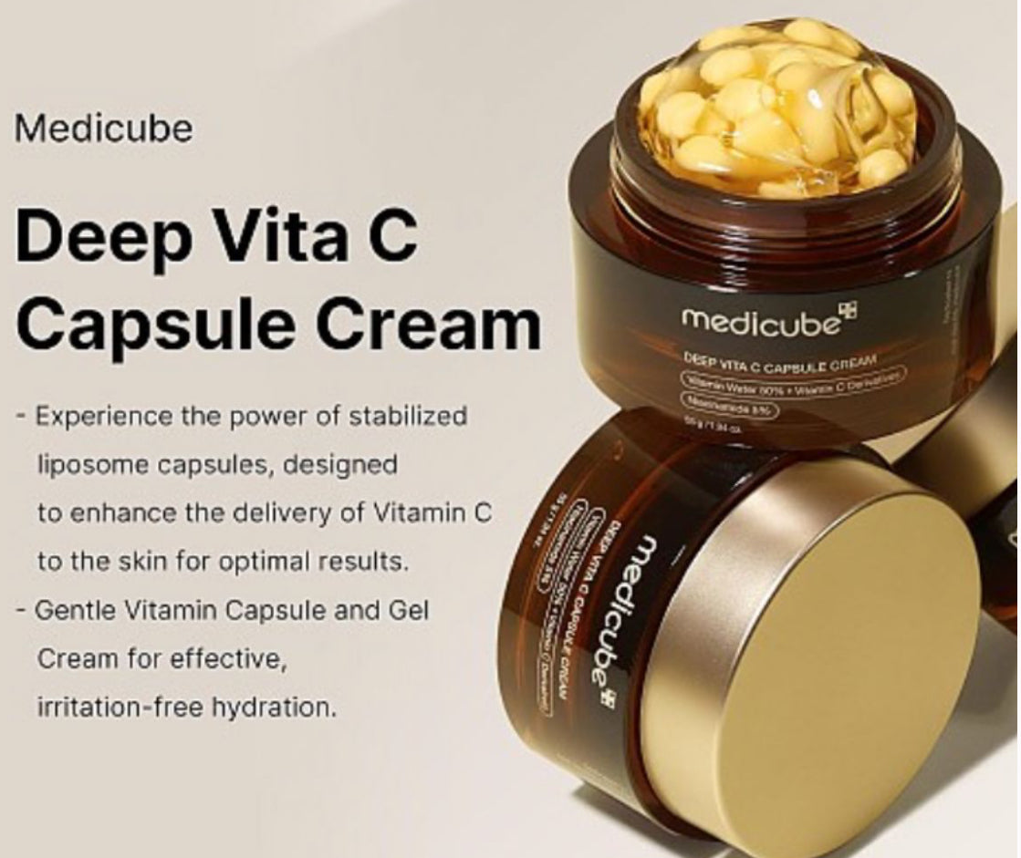 Medicube CREME DE CÁPSULA DEEP VITA C 55G DEEP VITA C CAPSULE CREAM