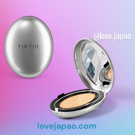 Cushion base Tirtir - mais de 9 milhões vendido no Japão - versão MINI - cobertura fina  SPF30 4.5g