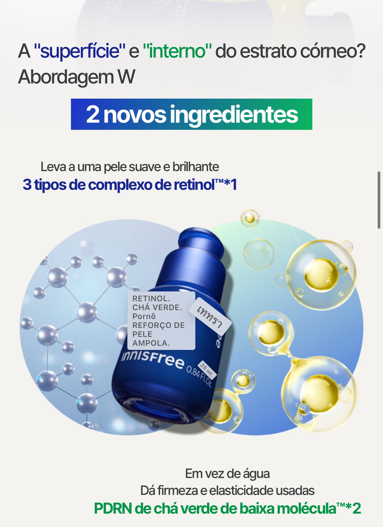 Siero avanzato al retinolo Innisfree PDRN 25 ml