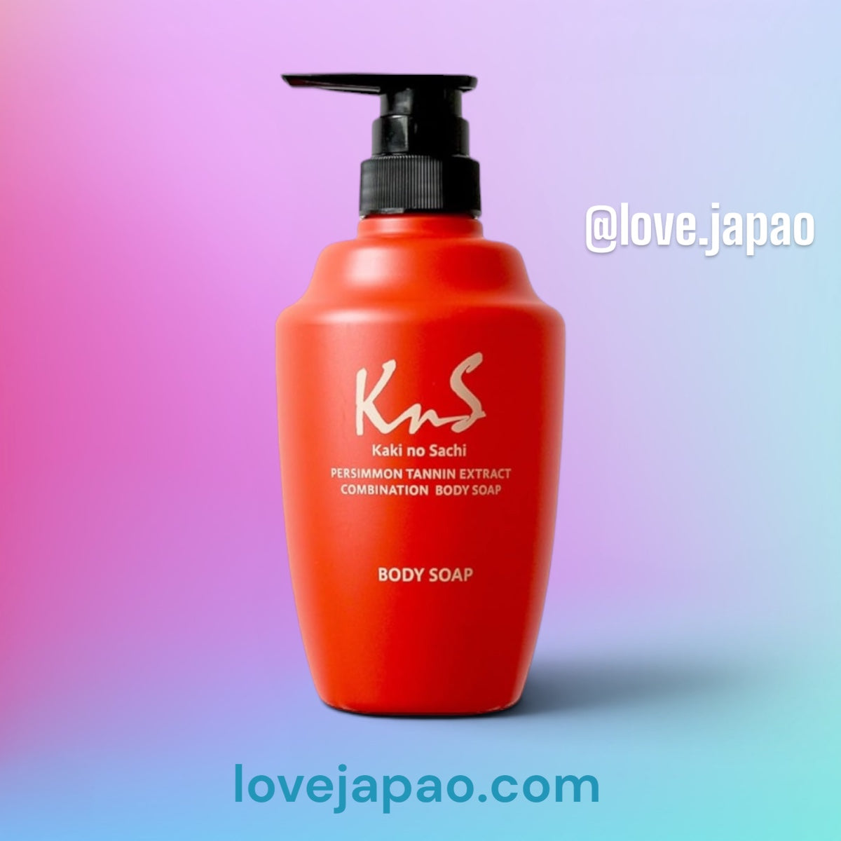 Kaki no Sachi KnS Sabonete Líquido Japonês de Caqui 450ml – Controle de Odor Corporal