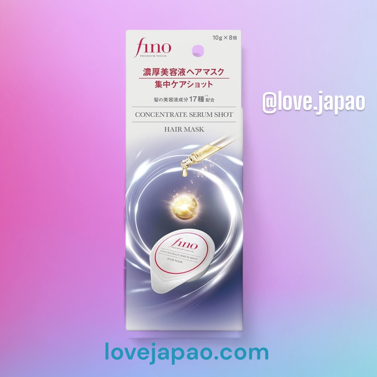 Fino Concentrate Serum Shot Hair Mask - Edição Limitada