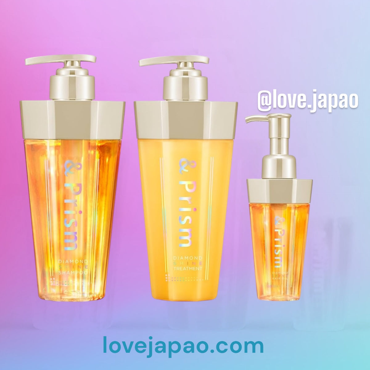 Óleo Capilar Prism Diamond Shine - Conjunto Brilho Único – LoveJapao