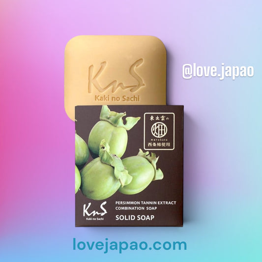 Sabonete Japonês de Caqui Kaki no Sachi KnS 110g – Controle de Odor Corporal