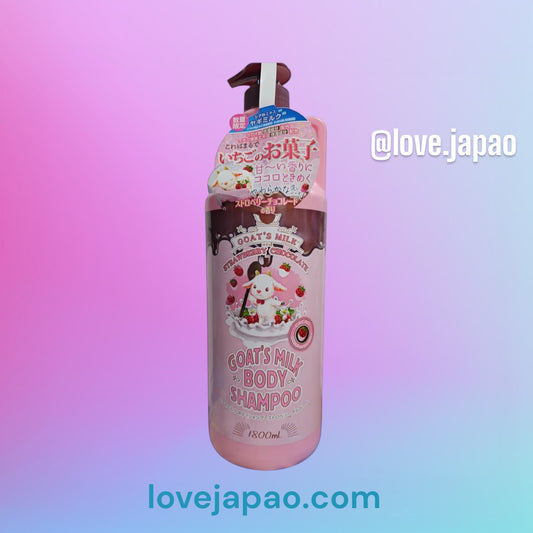 Goat Milk Body Shampoo Strawberry Chocolate 1800 ml