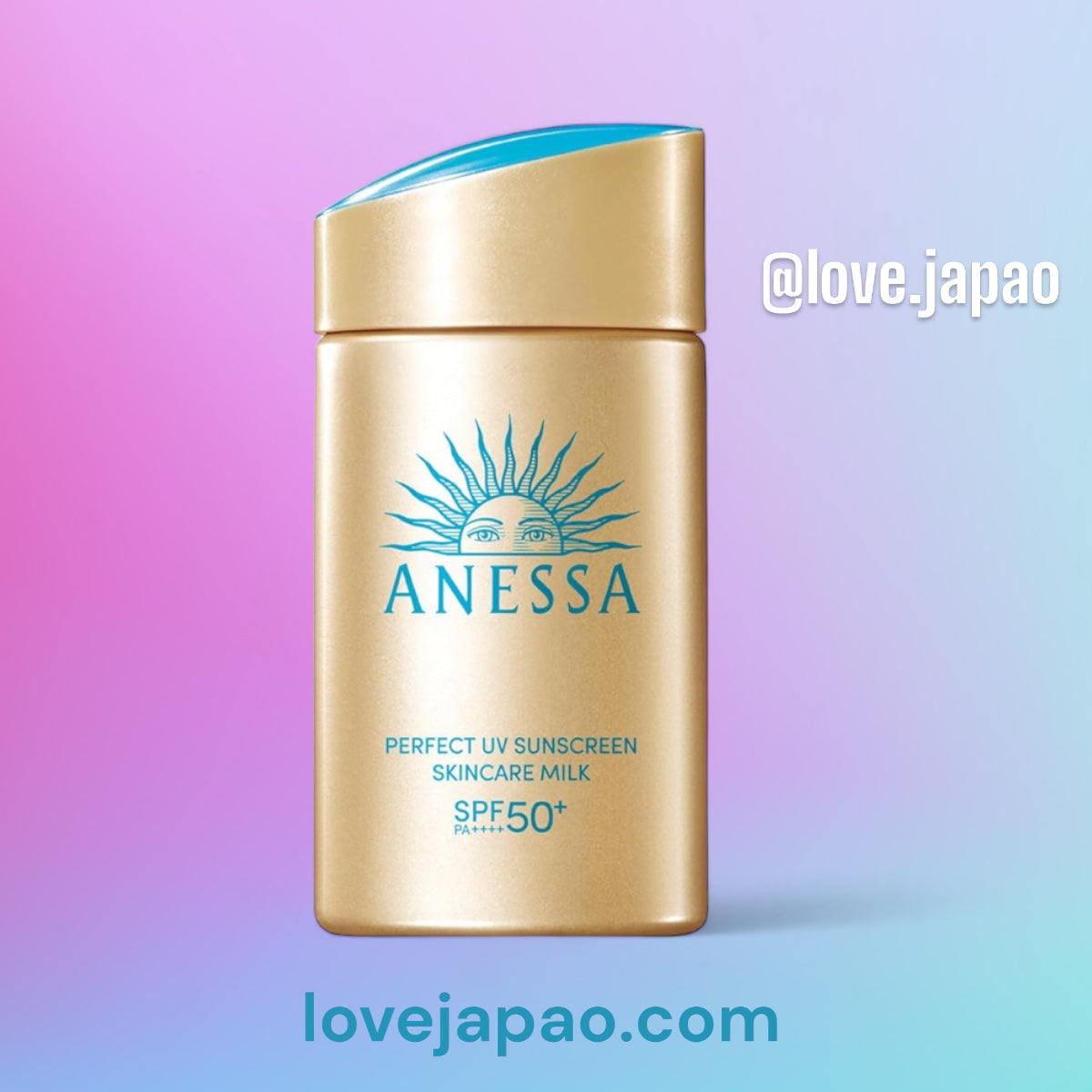 Leche para el cuidado de la piel con protección solar UV Shiseido Anessa Perfect - 60 ml