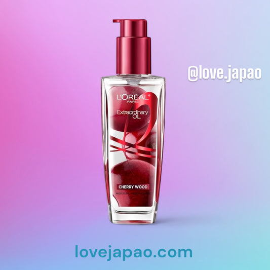 L’Oréal Paris Extraordinary Oil Cherry Wood – 100 ml
(Série Elseve/Elvive, fragrância Cherry Wood)