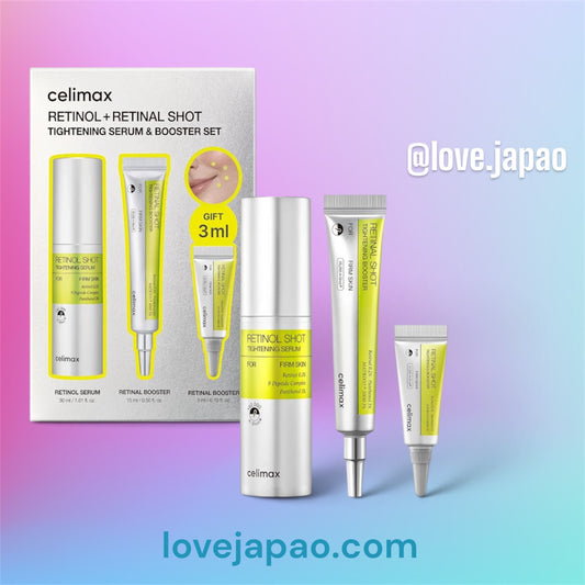 Celimax The Vita-A Retinol + Retinal Shot Tightening Set – 3 Itens