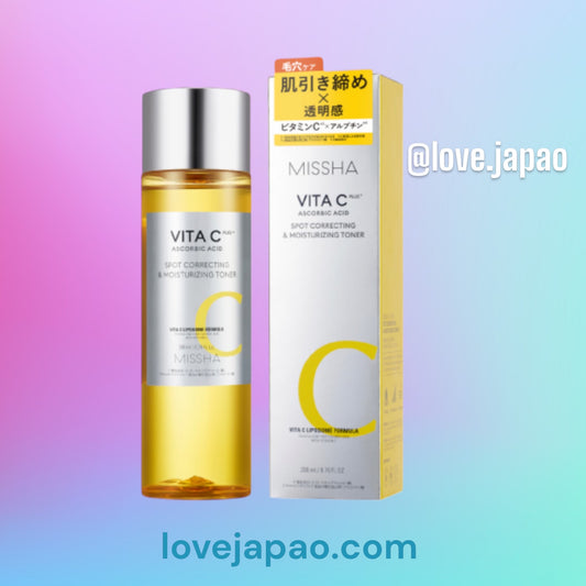 Missha Vita C Plus Tonico [Formula giapponese] [200ml]