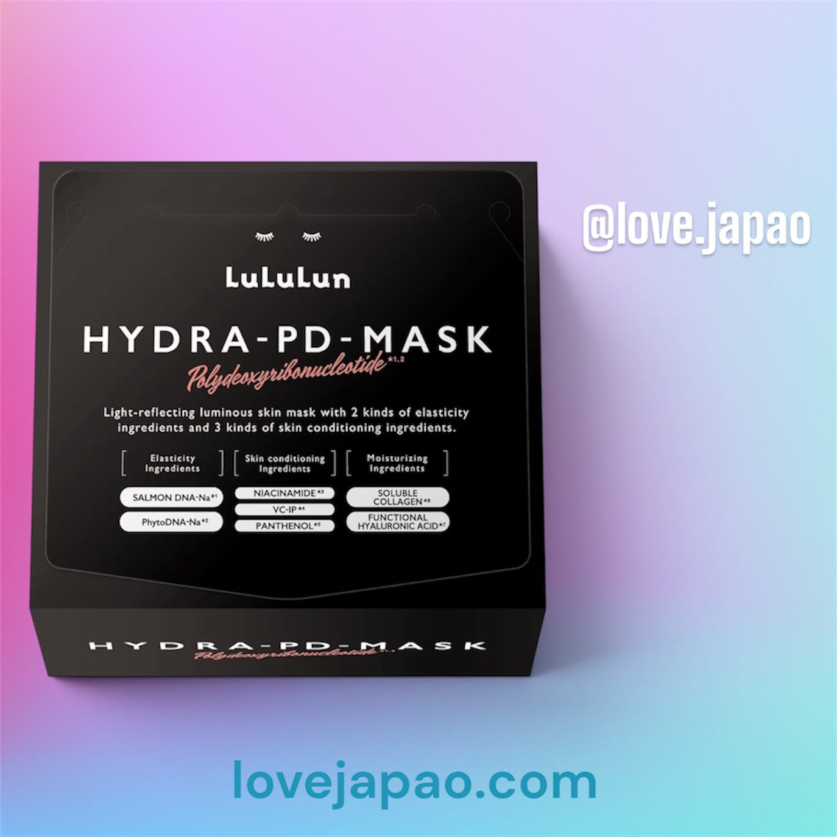 LuLuLun HYDRA PD MASK – 28 Máscaras