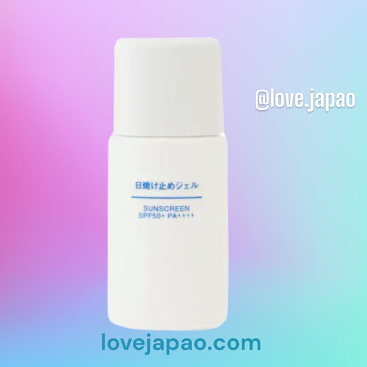 Muji Sunscreen Gel SPF50+ SPF50+・PA++++ 30mL