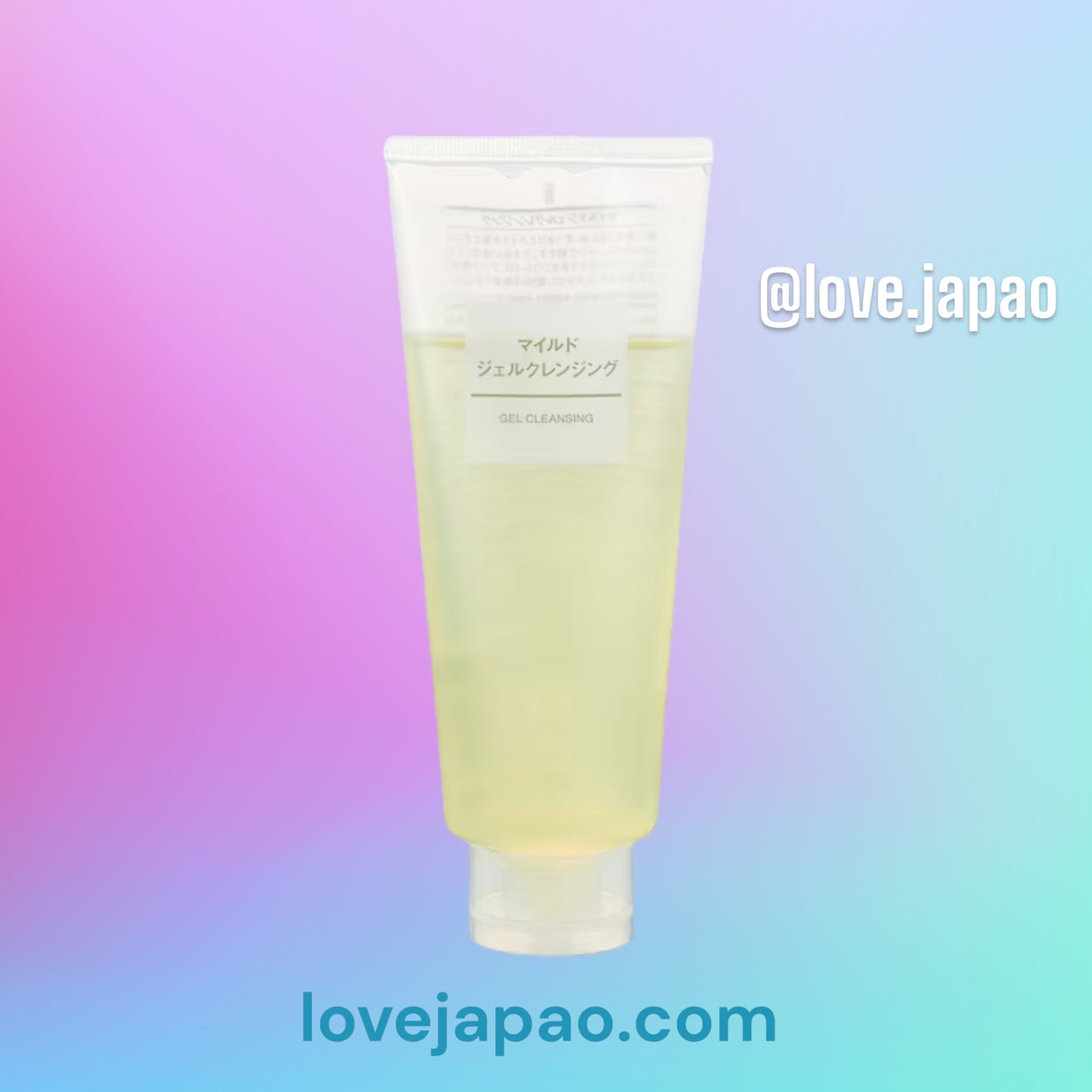 Gel limpiador suave Muji