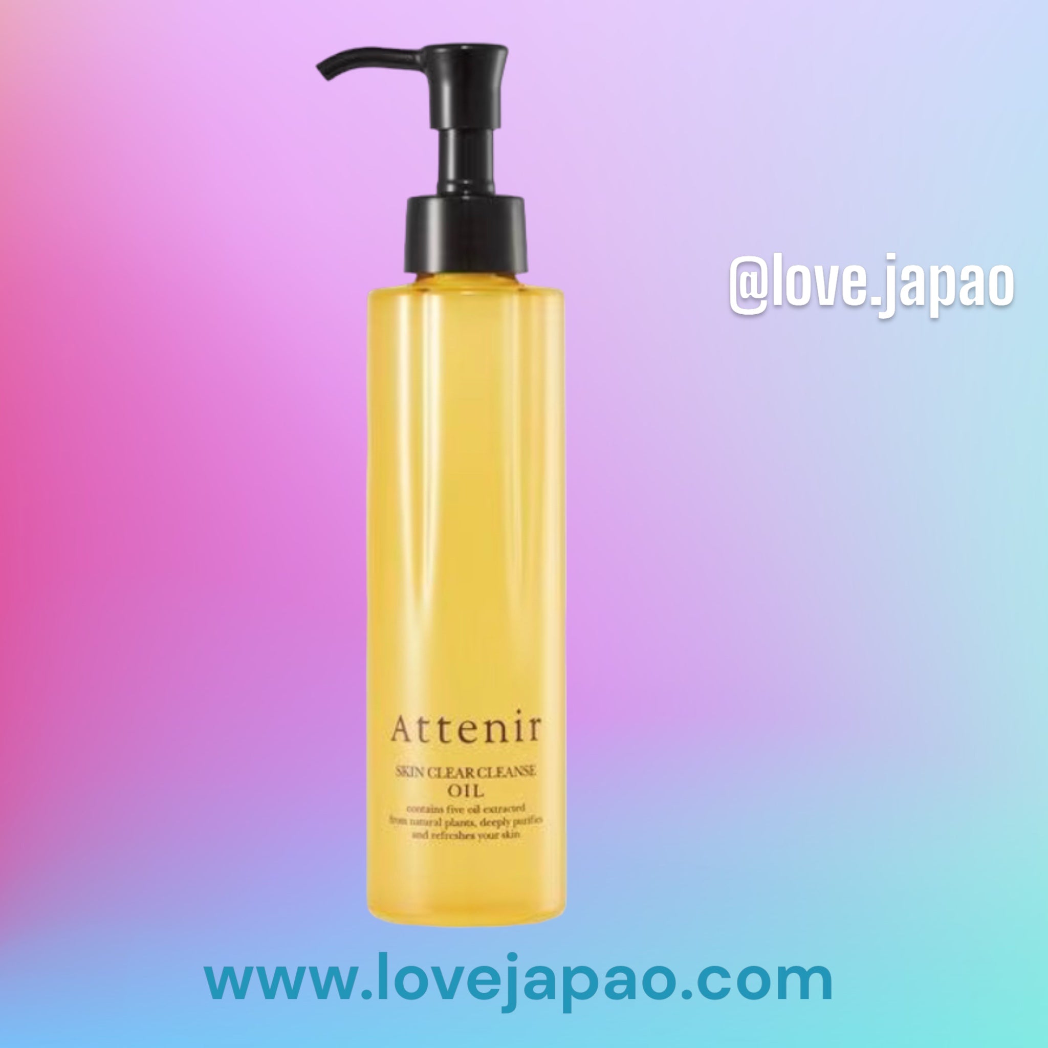 Óleo de Limpeza Attenir Skin Clear - Pele Clara e Radiante – LoveJapao