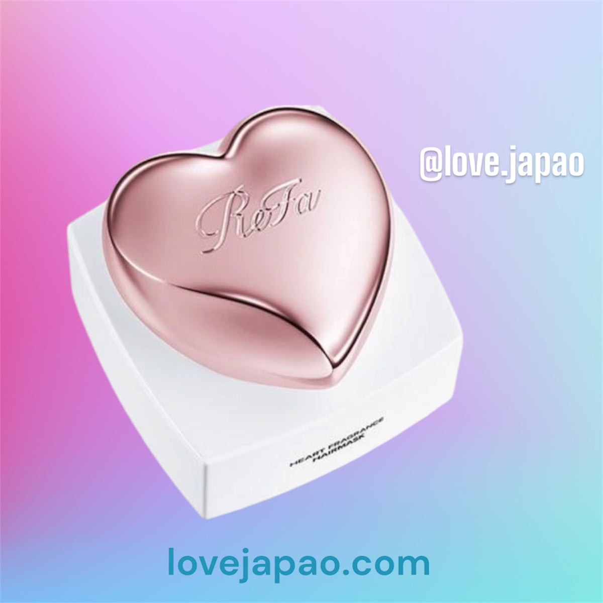 Máscara Capilar ReFa Heart Fragrance 100g – Hidratação, Brilho e Fragrância de Pera