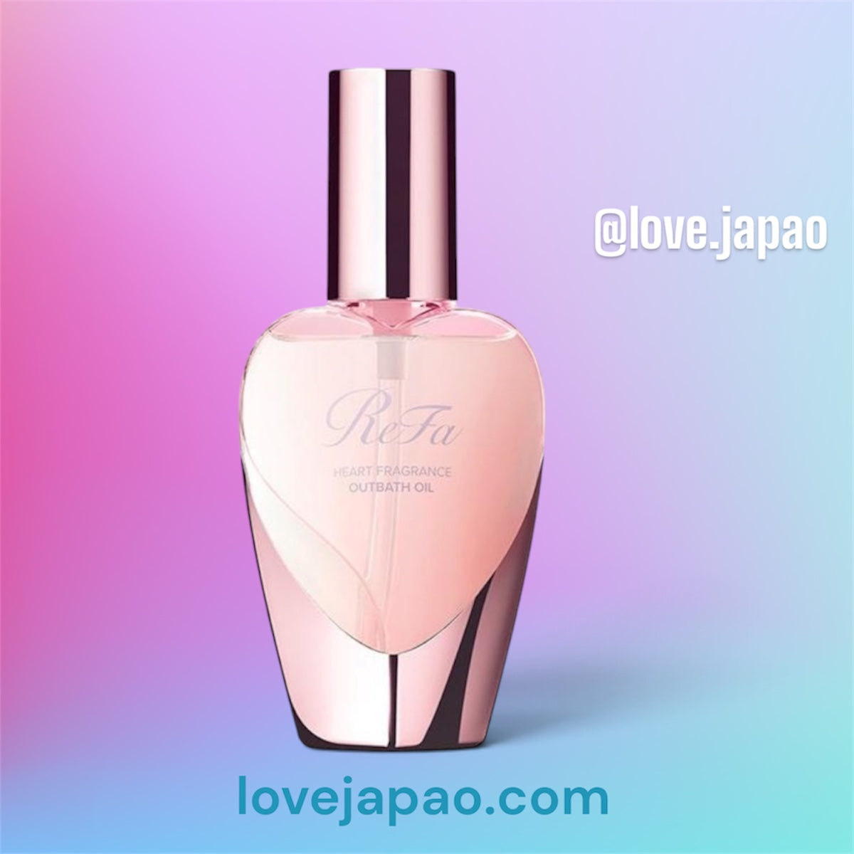 Óleo Capilar ReFa Heart Fragrance 100ml – Brilho, Maciez e Fragrância de Pera
