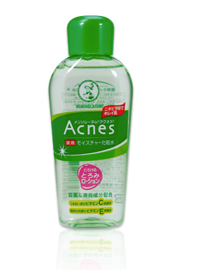 Lozione idratante per la pelle con Acne Mentholatum 120ml