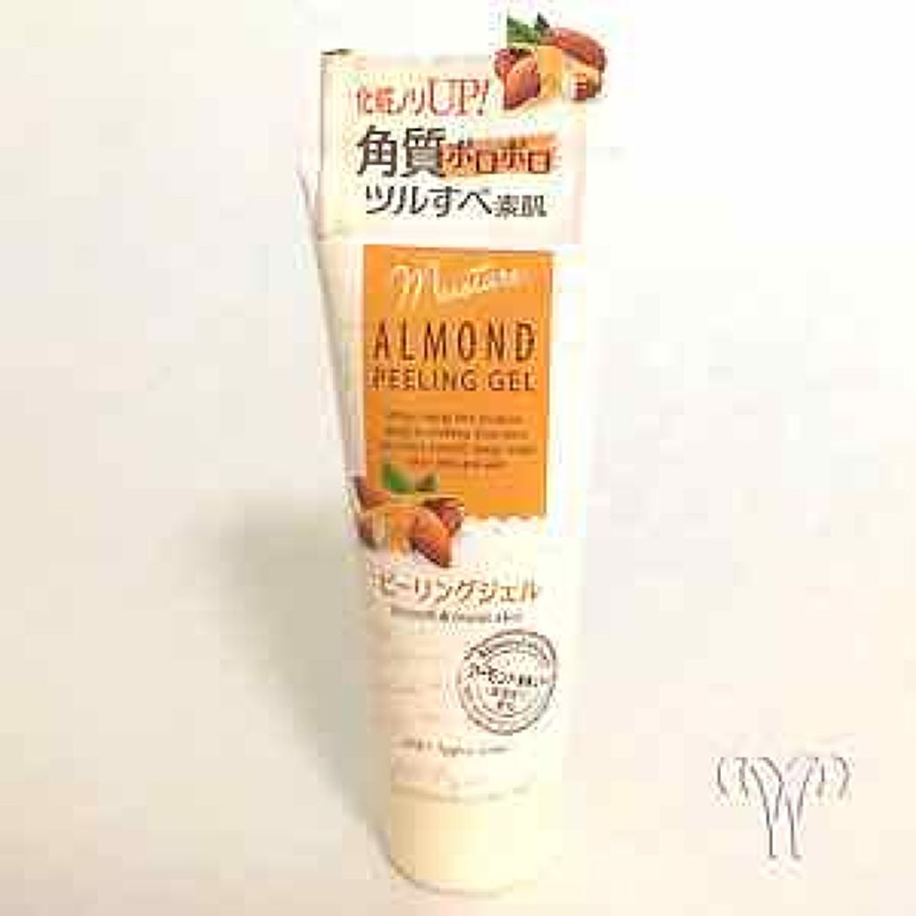 Daiso Japan Gel exfoliante de almendras para piel suave y húmeda fabricado en Corea exfoliante