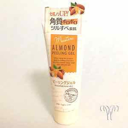 Daiso Japan Smooth & Moist Skin Almond Peeling Gel Made In Korea exfoliating