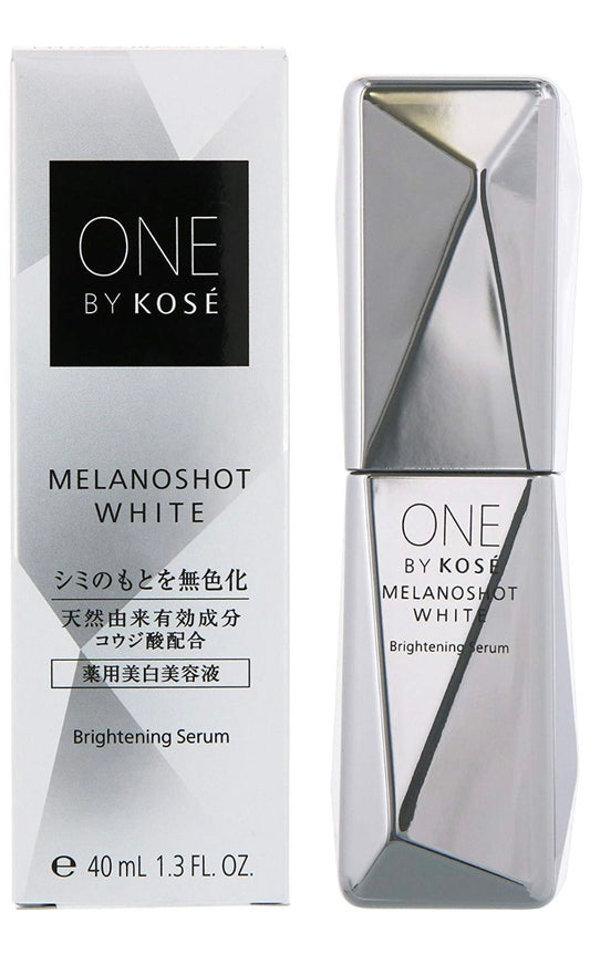 ONE By KOSE, Melanoshot Brightening Serum, White