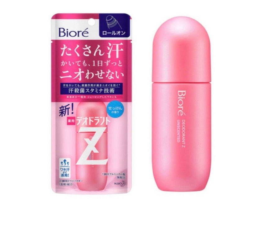 Bioré Deodorant Z Rollon 40ml