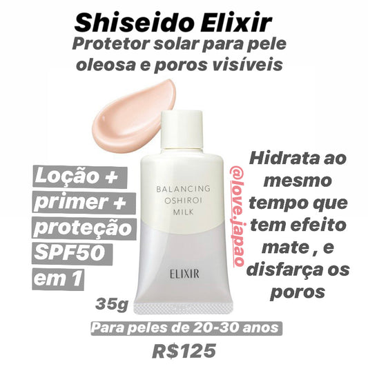 Shiseido Elixir Riequilibrante Latte Oshiroi