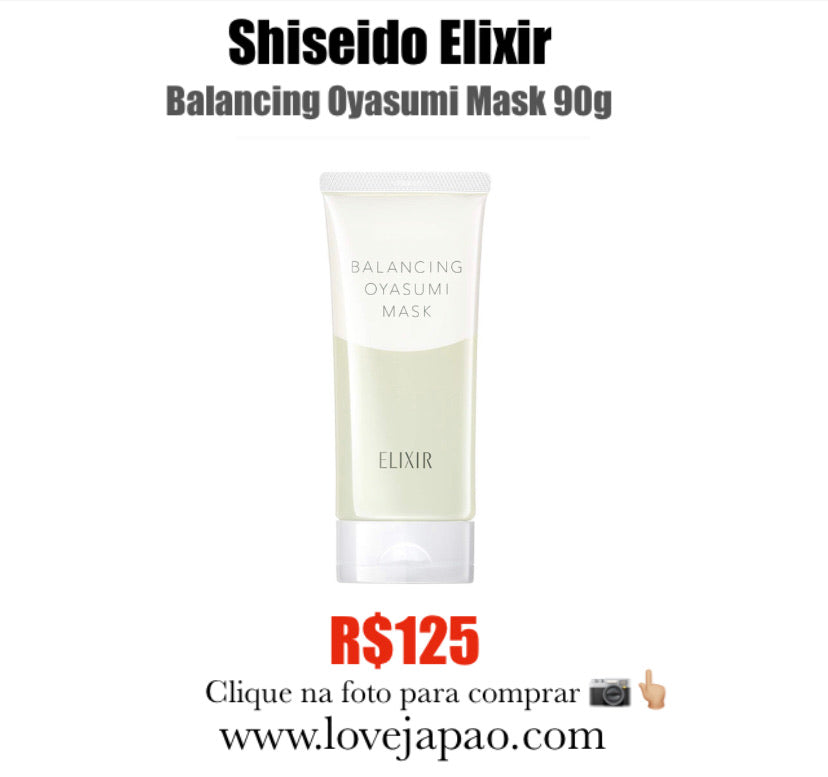 Shiseido Elixir Maschera riequilibrante Oyasumi 90 g