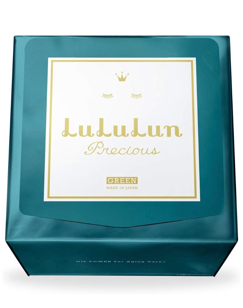 Lululun Precious Green 32 máscaras faciais