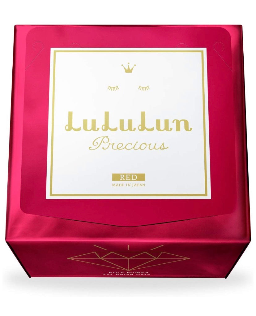 New Face Máscara Lu Lu Precious Red, (Para peleMáscara facial Lululun Precious RED 32 peças ( para rugas )