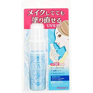 Protetor solar em spray Privacy UV Face Mist 40ml