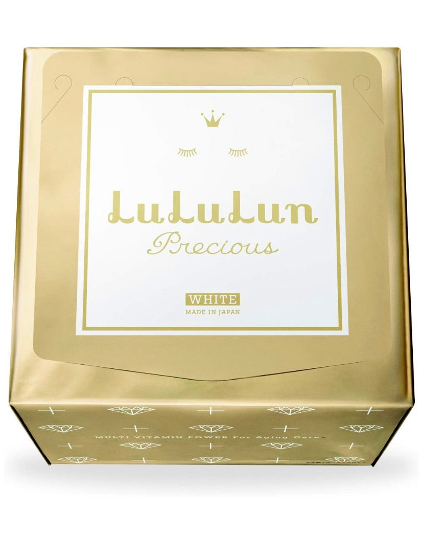 New Face Masks LuLuLun Precious White, 32 máscaras  (Crystal Clear)